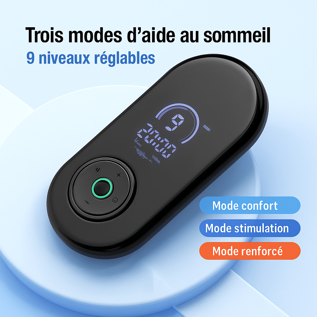 Appareil Anti-Insomnie CES – Relaxation & Sommeil Rapide | SleepCosily SleepCosily