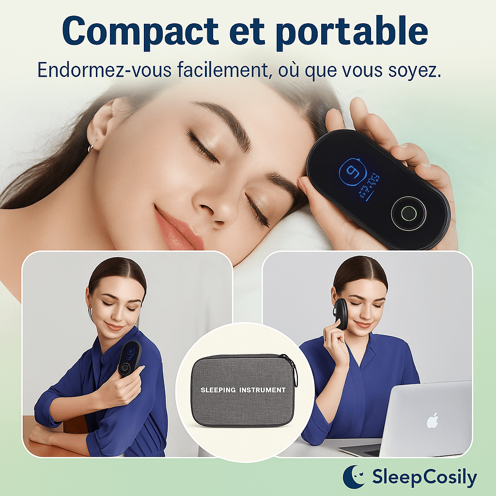 Appareil Anti-Insomnie CES – Relaxation & Sommeil Rapide | SleepCosily SleepCosily