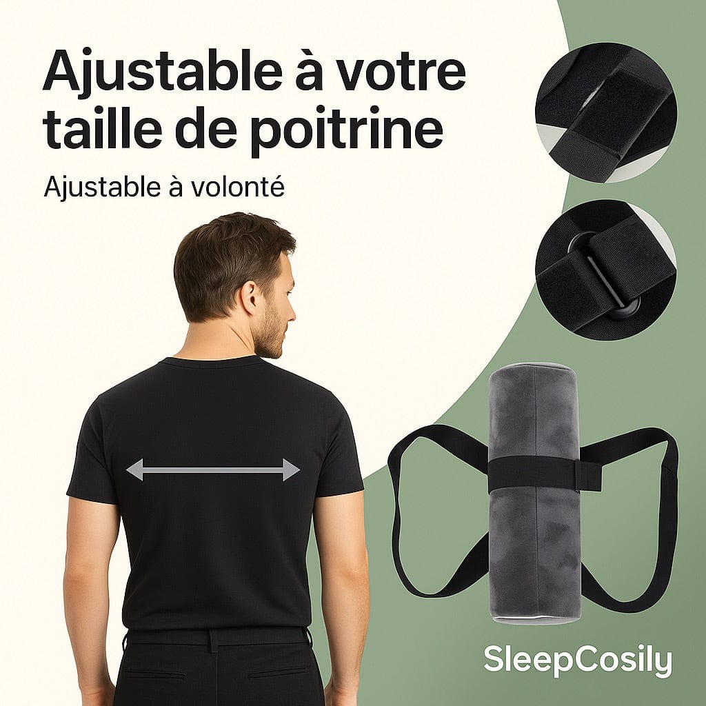 Coussin Anti-Ronflement Position Latérale – Sommeil Réparateur | SleepCosily SleepCosily