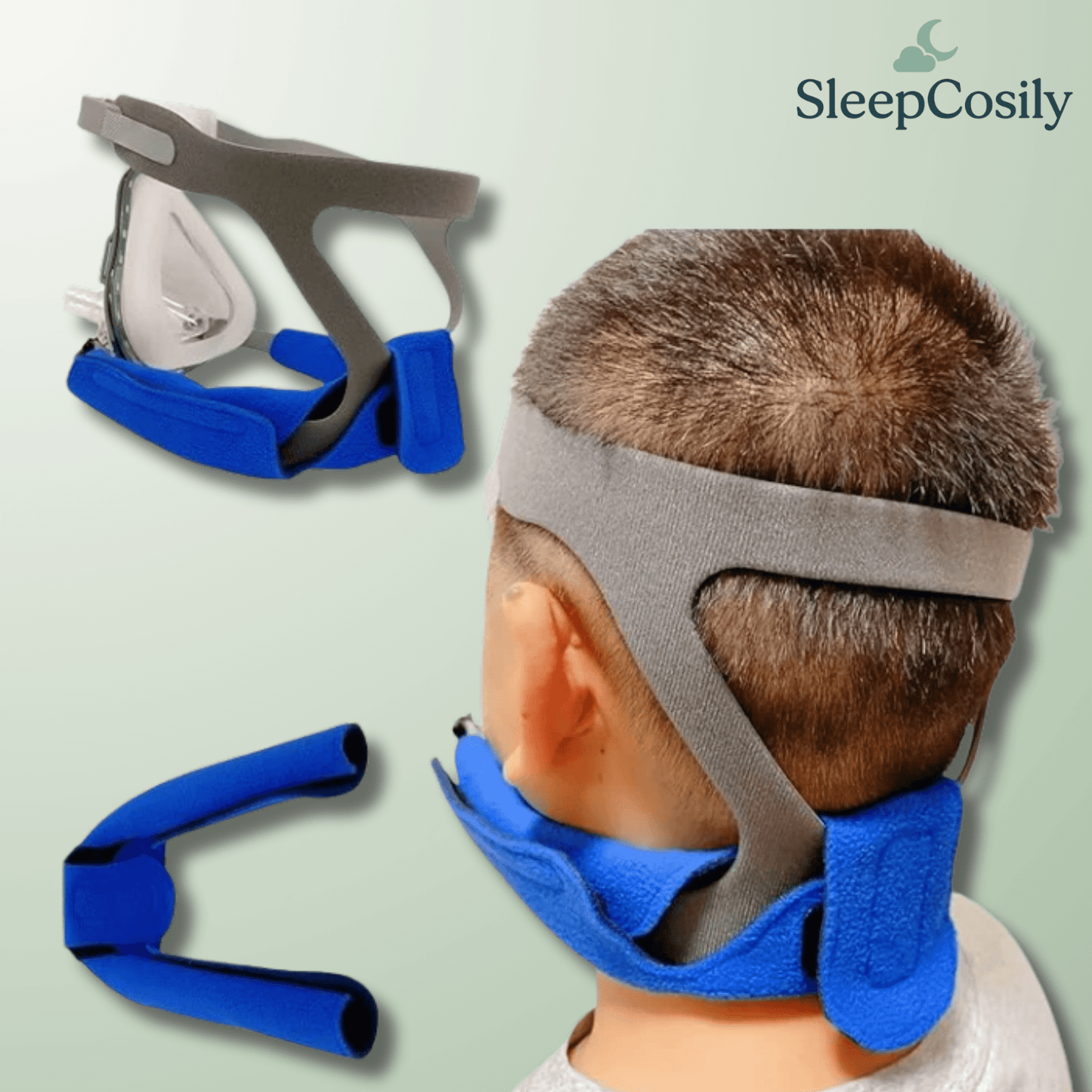 Coussin de Nuque CPAP – Confort Harnais & Zéro Marque | SleepCosily SleepCosily