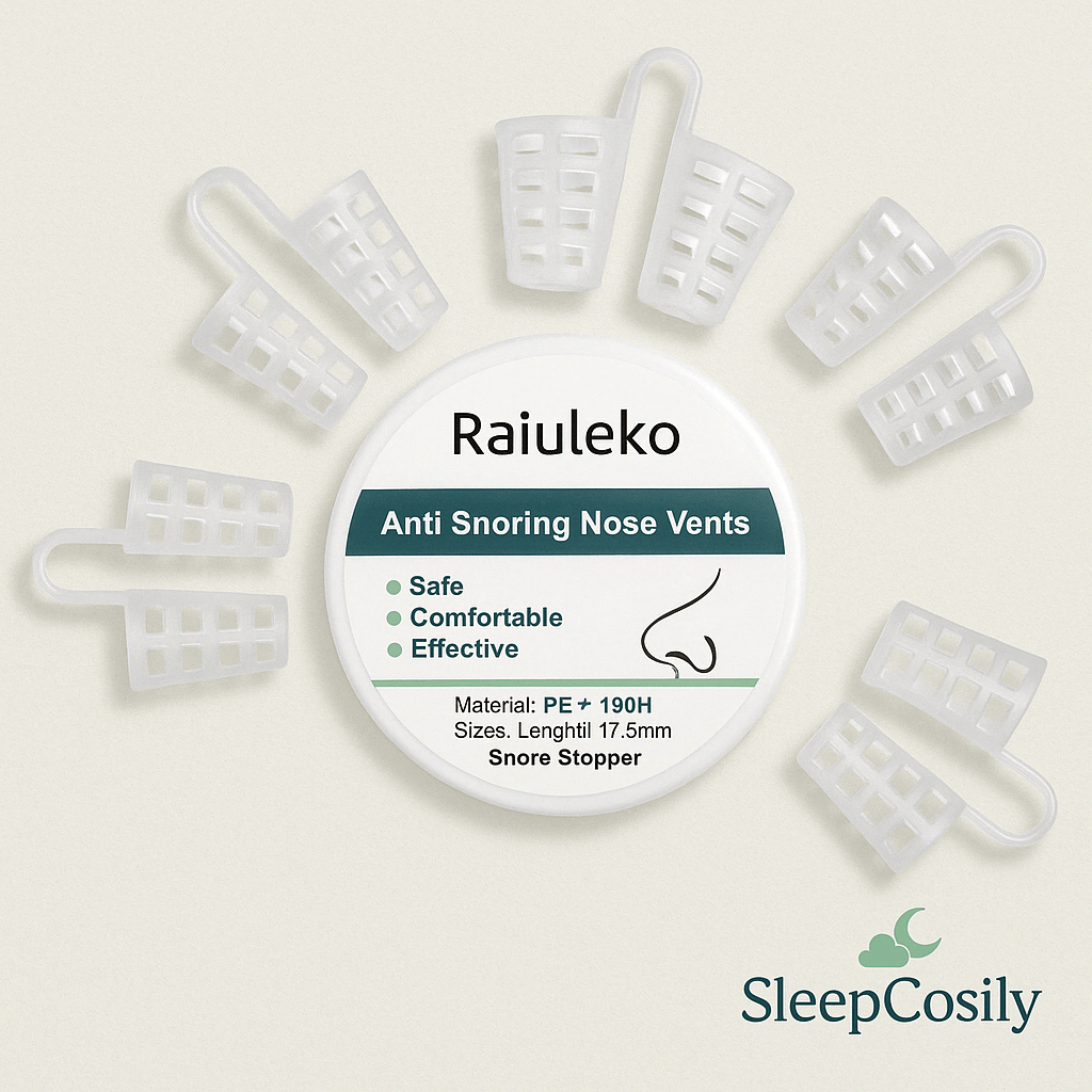 Dilatateur Nasal Anti-Ronflement – Respiration Libre & Sommeil Paisible | SleepCosily SleepCosily