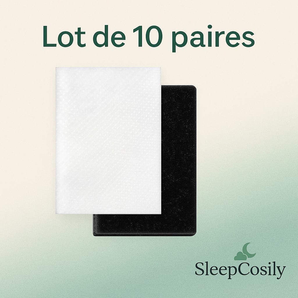 Kit Filtres CPAP Lowenstein Prisma – 10 Paires (Mousse & Ultra-Fins) | SleepCosily SleepCosily