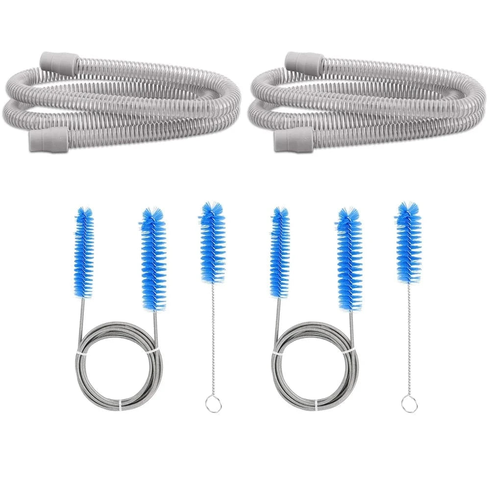 Kit Tuyau CPAP 1,8 m + Brosse Nettoyage | SleepCosily SleepCosily