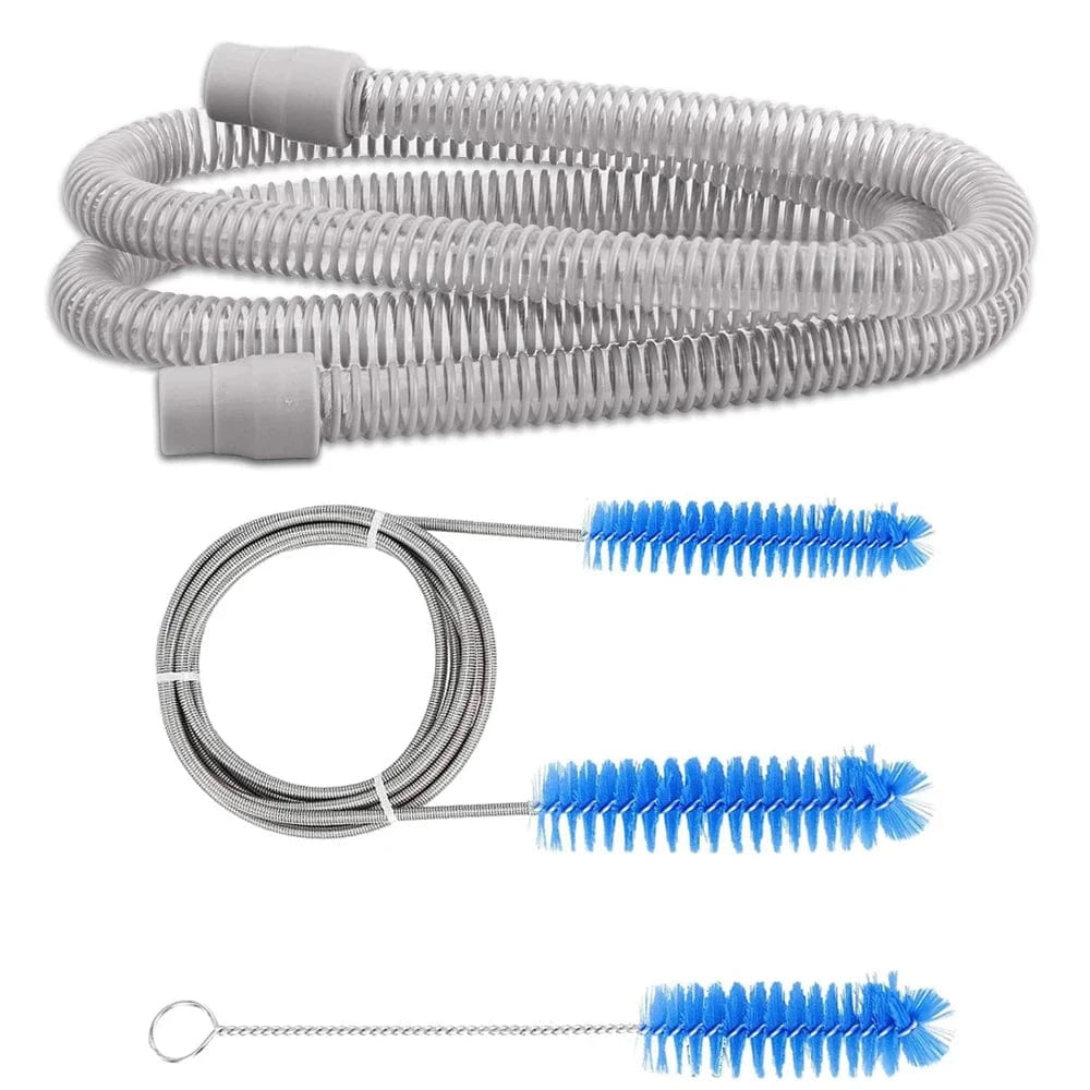 Kit Tuyau CPAP 1,8 m + Brosse Nettoyage | SleepCosily SleepCosily