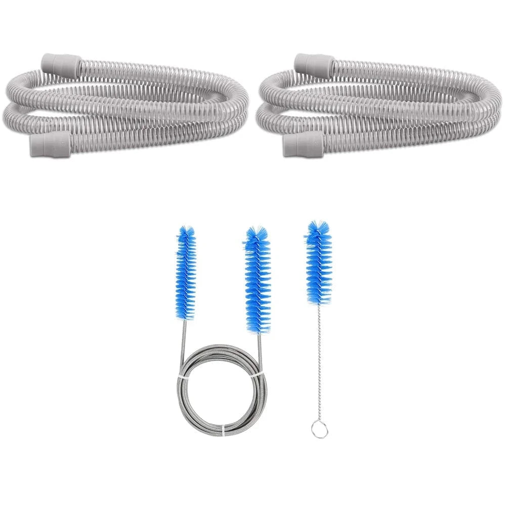 Kit Tuyau CPAP 1,8 m + Brosse Nettoyage | SleepCosily SleepCosily