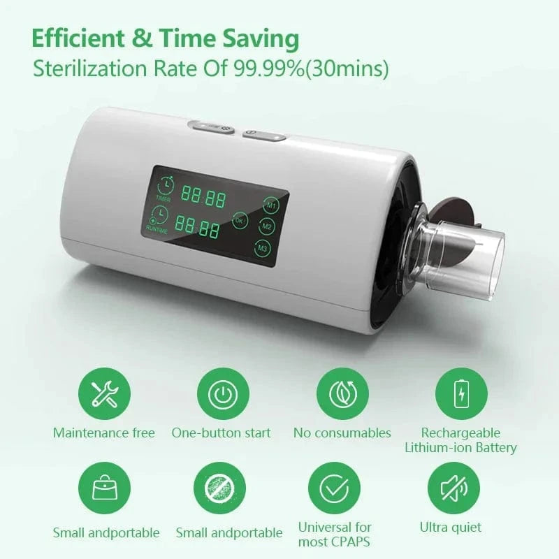 Nettoyeur CPAP Portable à Ozone – Hygiène Sans Effort | SleepCosily SleepCosily