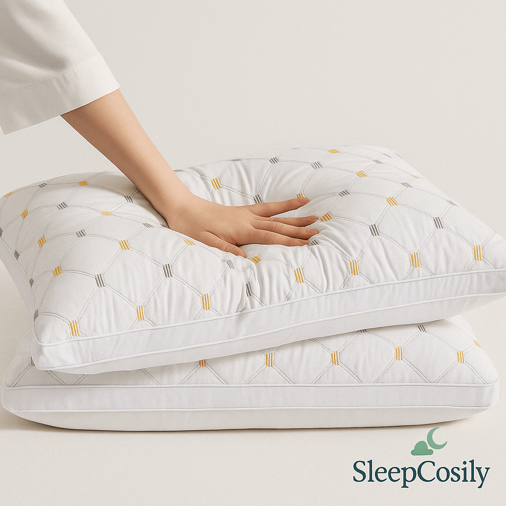 Oreiller Hôtelier Cervical – Confort Premium & Soutien de la Nuque SleepCosily