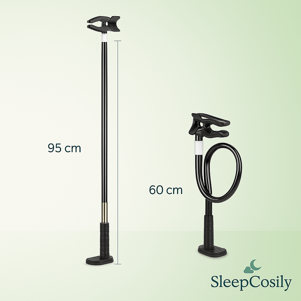 Support Tuyau CPAP 360° – Confort Nocturne Sans Enchevêtrement | SleepCosily SleepCosily