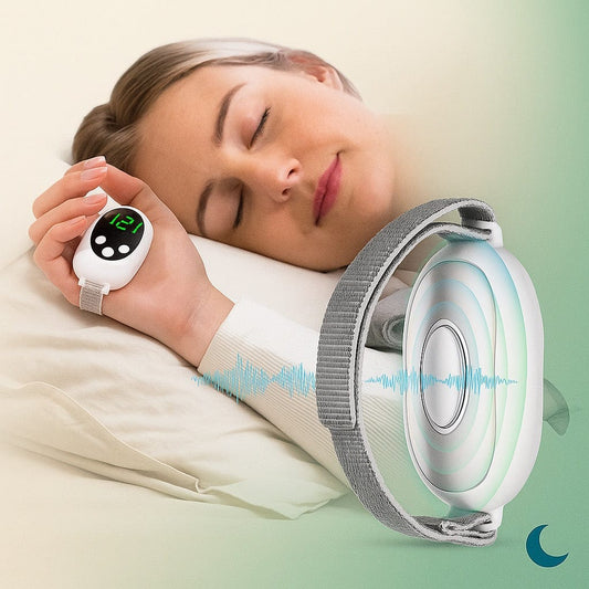 Appareil Anti-Insomnie à Micro-Courant – Sommeil Rapide & Apaisé | SleepCosily SleepCosily