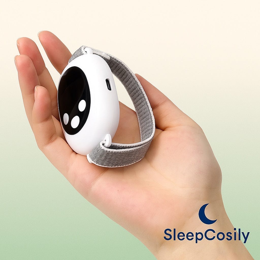 Appareil Anti-Insomnie à Micro-Courant – Sommeil Rapide & Apaisé | SleepCosily SleepCosily