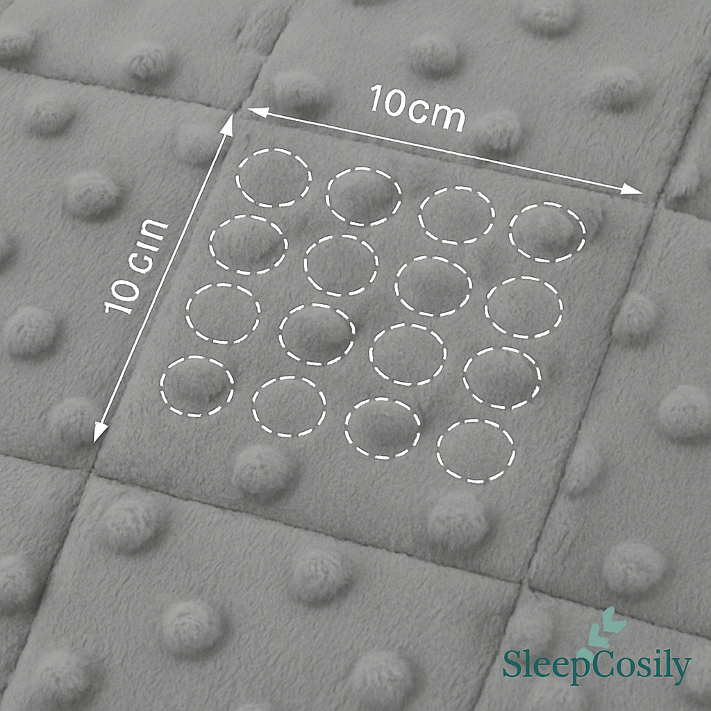 Couverture Lestée Enfant Double Face – Relaxation & Sommeil Réparateur | SleepCosily SleepCosily