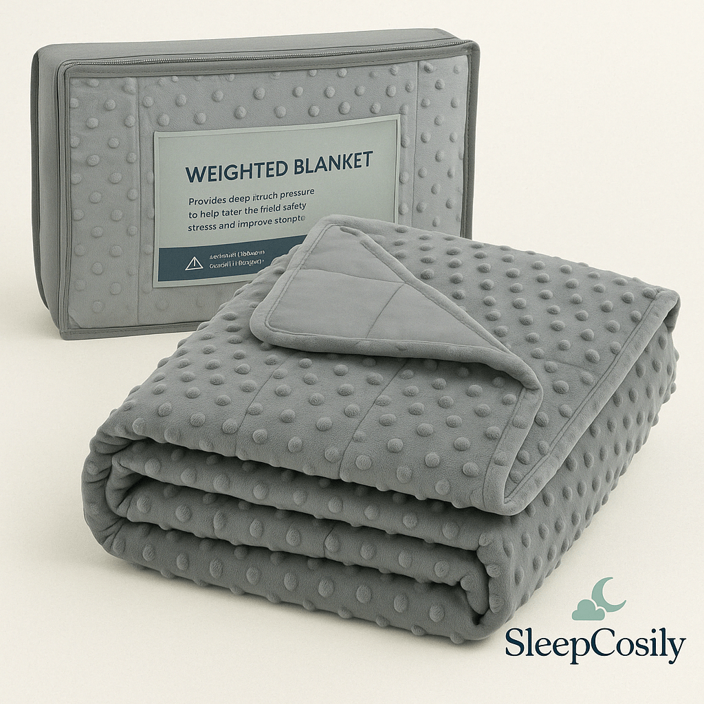 Couverture Lestée Enfant Double Face – Relaxation & Sommeil Réparateur | SleepCosily SleepCosily