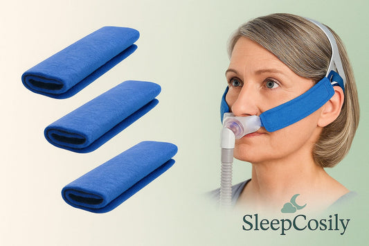 Couvre-Sangles Confort pour Harnais CPAP – Réutilisables 1 à 12 pcs | SleepCosily SleepCosily