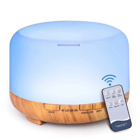 Diffuseur Château 500 ml – LED & Télécommande Relaxante | SleepCosily SleepCosily