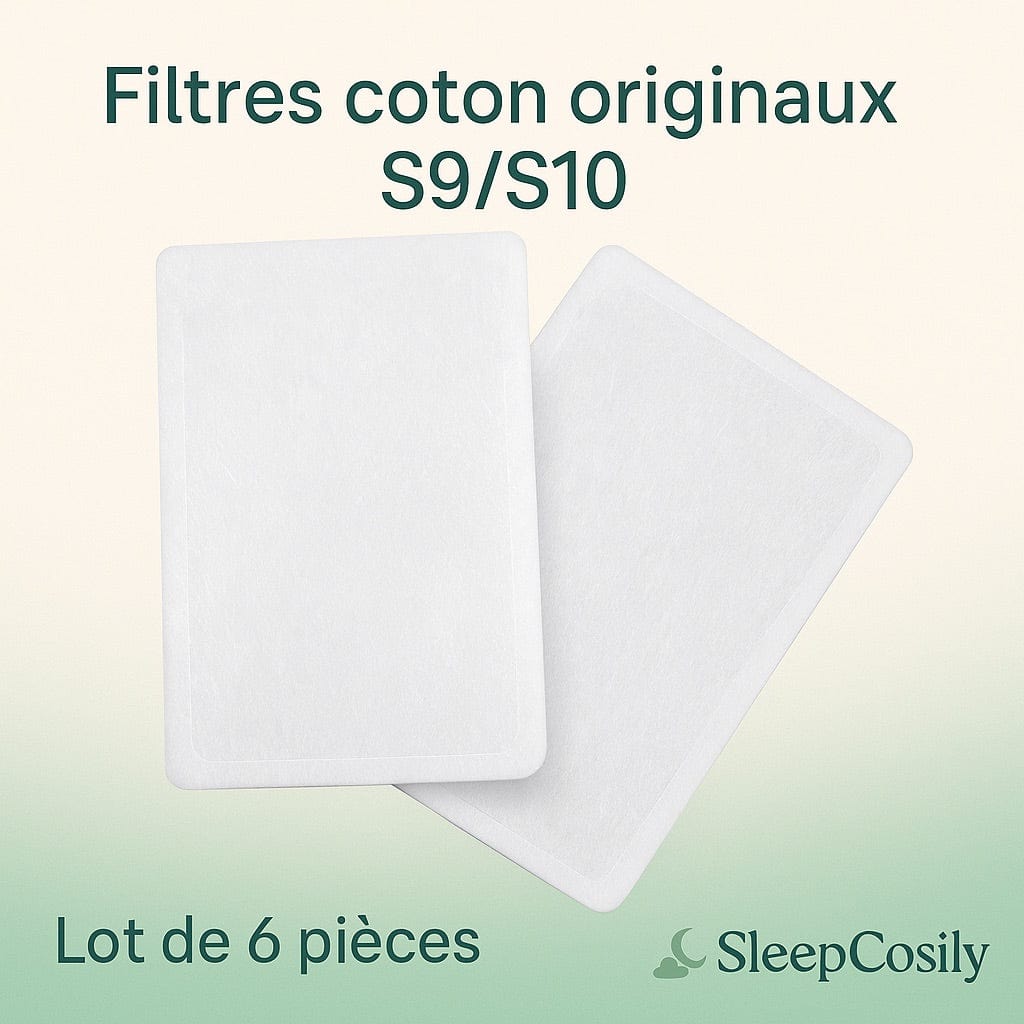 Filtres Mousse Jetables CPAP ResMed AirSense 10/S9 – 6 ou 12 pcs | SleepCosily SleepCosily