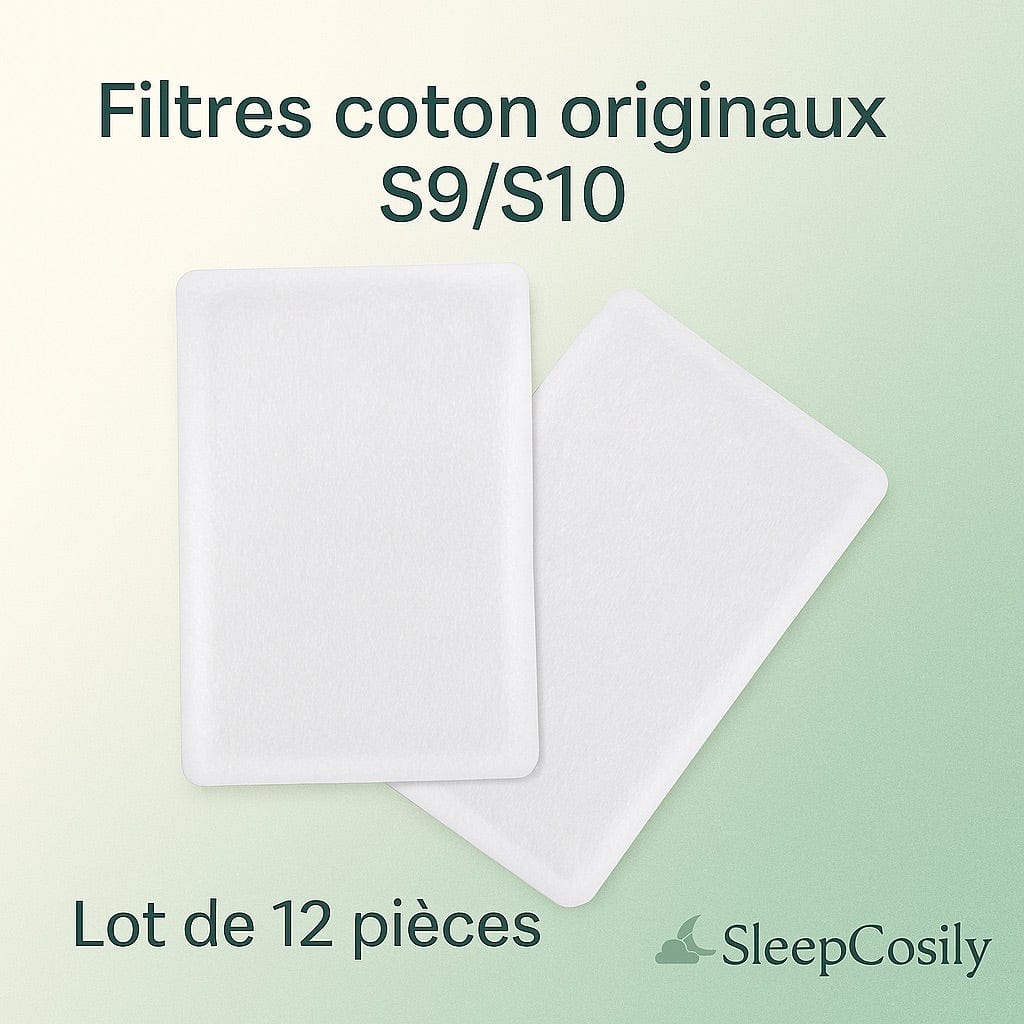 Filtres Mousse Jetables CPAP ResMed AirSense 10/S9 – 6 ou 12 pcs | SleepCosily SleepCosily