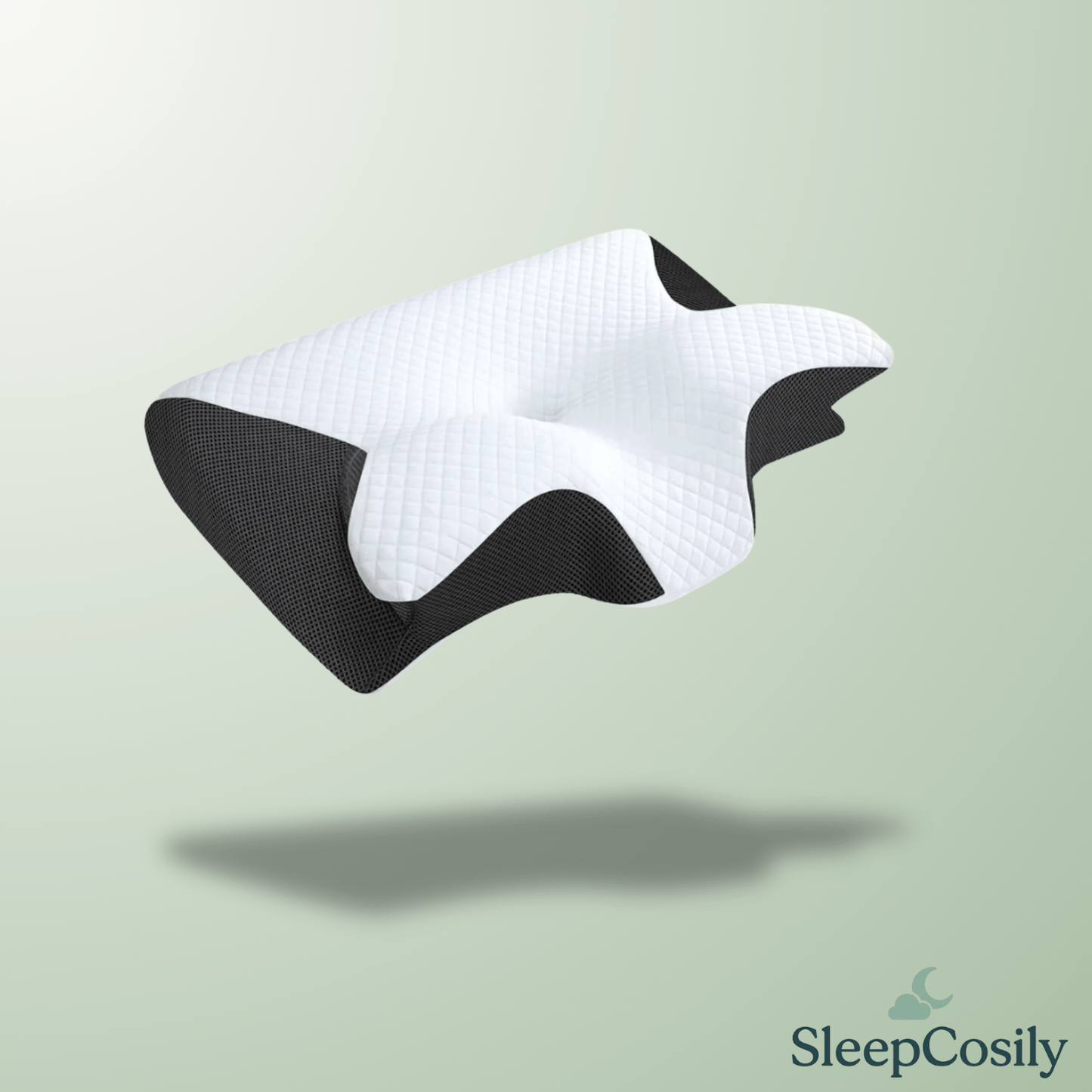Oreiller Cervical Papillon à Mémoire de Forme – Alignement & Sommeil Réparateur SleepCosily