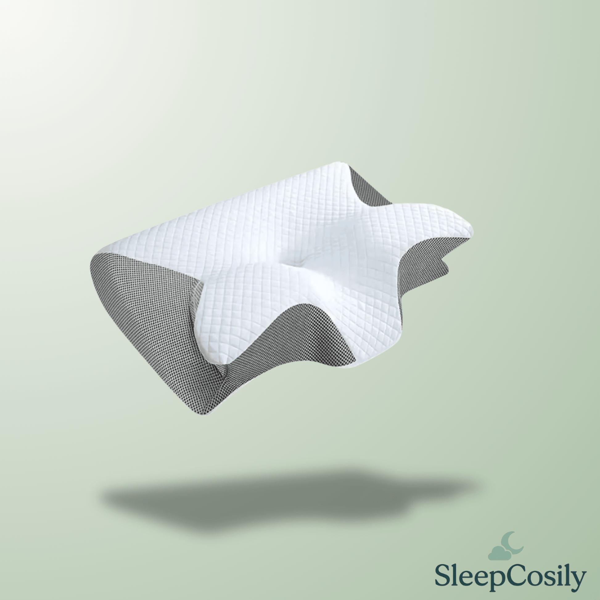 Oreiller Cervical Papillon à Mémoire de Forme – Alignement & Sommeil Réparateur SleepCosily