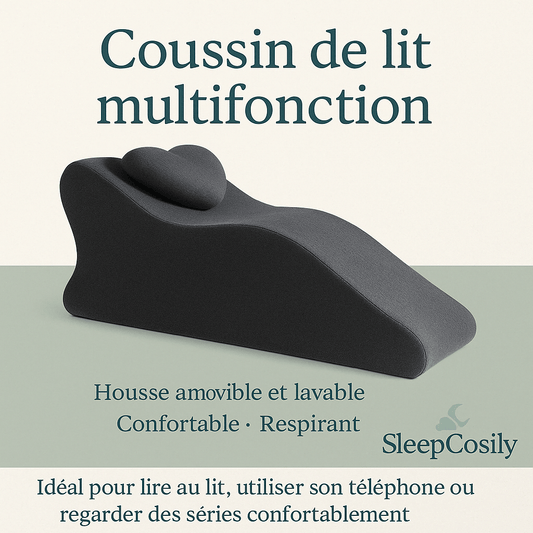 Oreiller Multi-Positions Confort Absolu – Votre Nouvelle Façon de Dormir | SleepCosily SleepCosily