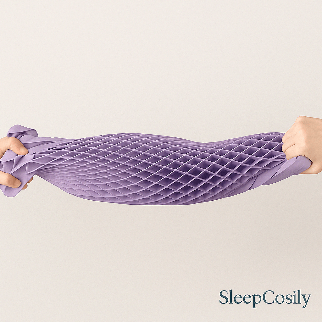 Oreiller Zéro Gravité TPE respirant & lavable | SleepCosily SleepCosily